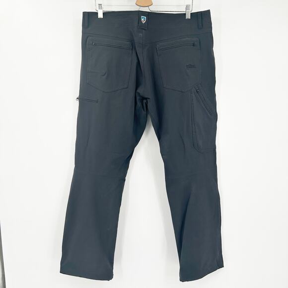Kuhl Mens‎ Gorpcore Outdoor Nylon UPF 50 Destroyer Hiking Pants Size 38 Black - Picture 9 of 9